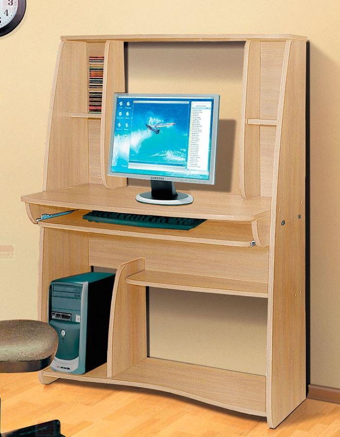 Фото Стол компьютерный СК 3  от производителя Фант-мебель в Нижнегорске по цене 6 020 ₽