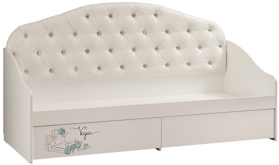 Фото Кровать-софа Гламур (СМ 80х190) с основанием от производителя Мебельсон в Нижнегорске по цене 32 460 ₽