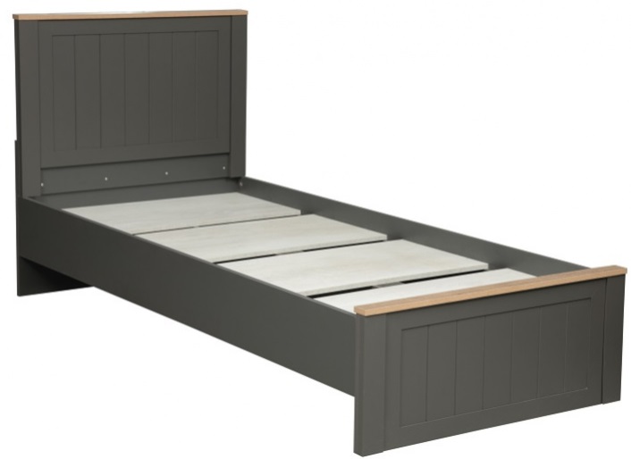 Фото Кровать односпальная Прованс 37.22 (СМ 90х200) комплектуется настилом от производителя Олмеко в Нижнегорске по цене 14&nbsp;860 ₽