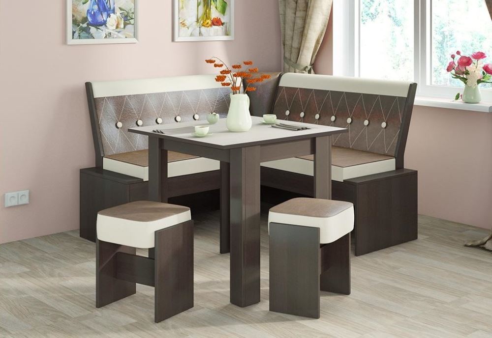 Фото Кухонная лавка Кантри мини от производителя ТриЯ в Нижнегорске по цене 13 960 ₽