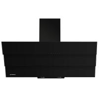 Вытяжка наклонная Cascada trio 90 (896х420хh713(878)) (Материал Металл/Стекло , Цвет Черный/Черный) в Нижнегорске от производителя в интернет магазине Планета Комфорта Вытяжка наклонная Cascada trio 90 (896х420хh713(878)) (Материал Металл/Стекло , Цвет Черный/Черный) в Нижнегорске от производителя