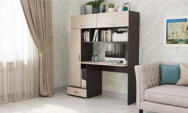 Фото Стол компьютерный ПКС-1 от производителя ПАМИР в Нижнегорске по цене 12 720 ₽