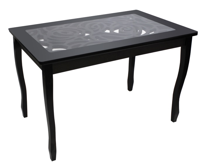 Фото Стол обеденный Стиль 2 Ажур от производителя Мебель из стекла в Нижнегорске по цене 13&nbsp;370 ₽