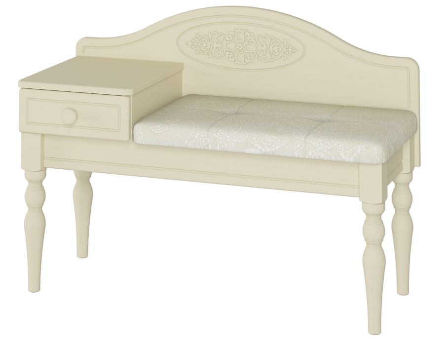 Фото Банкетка Ассоль плюс АС-41 (левая) от производителя Компасс в Нижнегорске по цене 17&nbsp;500 ₽