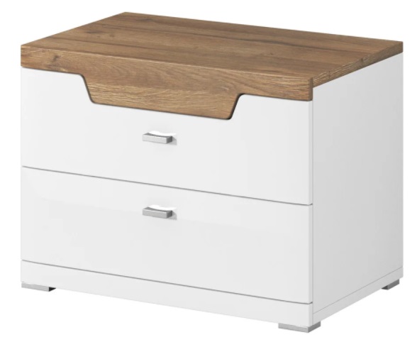 Фото Тумба прикроватная-2S typ 22 Montreal от производителя Helvetia в Нижнегорске по цене 17 770 ₽