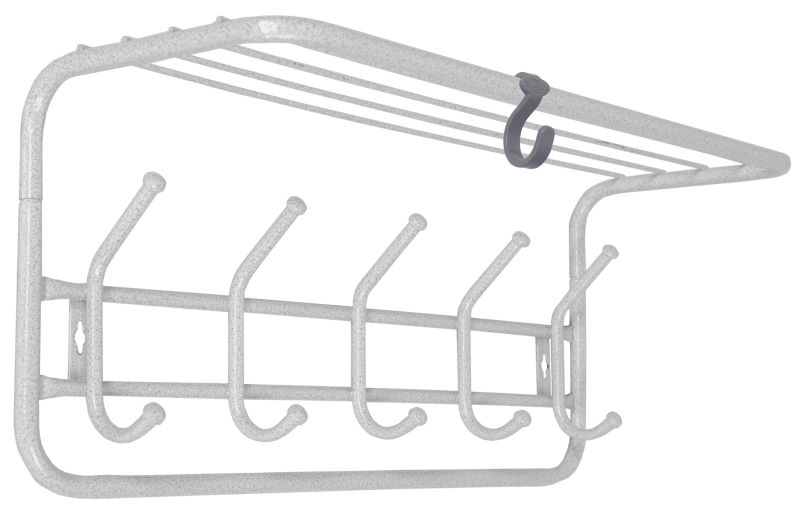 Фото Вешалка с полкой 60 от производителя Завод металлических изделий в Нижнегорске по цене 870 ₽