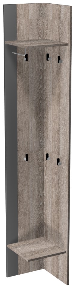 Фото Полка угловая Ханна ПХ-3  от производителя СБК в Нижнегорске по цене 4&nbsp;890 ₽