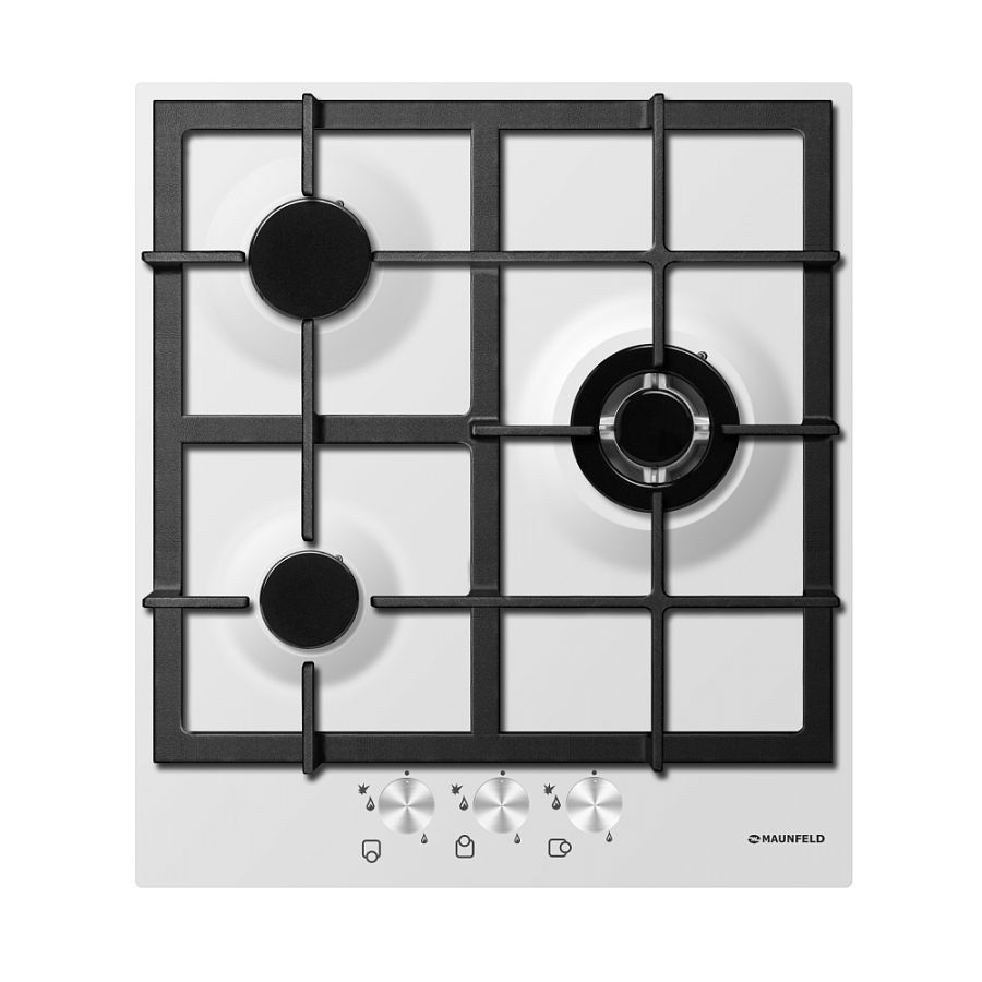 Фото Варочная поверхность газовая 3-х комф. MGHE 43 71 (450х520) от производителя Maunfeld в Нижнегорске по цене 15 450 ₽