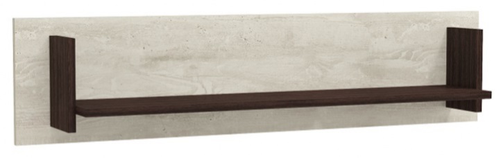 Фото Полка навесная Лючия 33.16 от производителя Олмеко в Нижнегорске по цене 1&nbsp;560 ₽