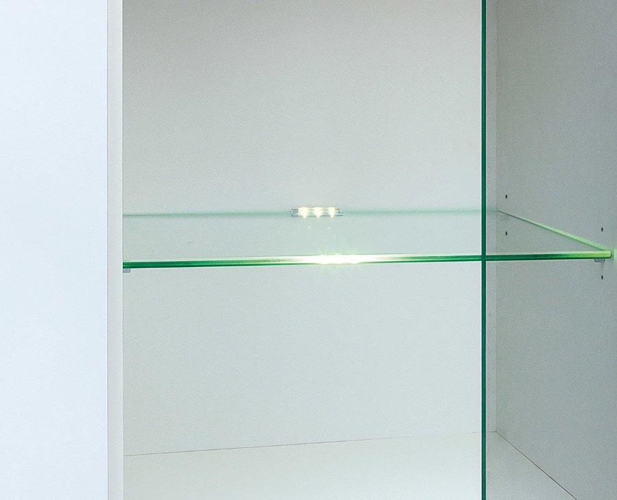 Фото Шкаф Heda REG1D1W (с подсветкой) от производителя Black Red White (БРВ) в Нижнегорске по цене 20 080 ₽