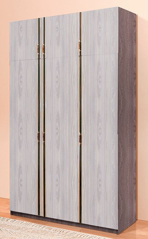 Фото Шкаф Флагман-2 (125) трехдверный  от производителя Фант-мебель в Нижнегорске по цене 13&nbsp;010 ₽