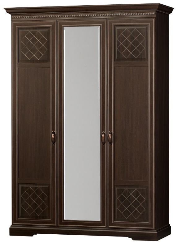 Фото Шкаф Парма 800 (154) трехдверный от производителя Яна в Нижнегорске по цене 69&nbsp;550 ₽