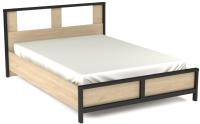 Фото dvuspalnye-krovati кровать двуспальная бостон (см 140х200) без основания производитель СБК