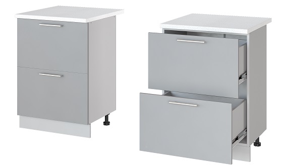 Фото Кухня Бронкс стол-рабочий Н-62 от производителя Леко в Нижнегорске по цене 7&nbsp;200 ₽