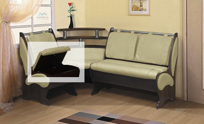 Фото Кухонный уголок ДКУ-2/2 от производителя Марибель в Нижнегорске по цене 17 310 ₽