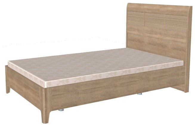 Фото Кровать односпальная Мелисса КР-2861 (СМ 120х200) с ламельным основанием от производителя Лером в Нижнегорске по цене 31&nbsp;160 ₽