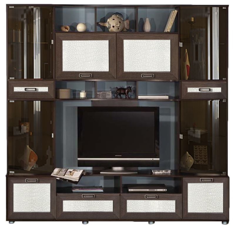 Фото Гостиная Аллегро вар.№4 экокожа от производителя Диал в Нижнегорске по цене 25&nbsp;000 ₽