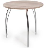 Стол обеденный Лотос (металл, лдсп-венге,  хром (Бител) ) в Нижнегорске от производителя 