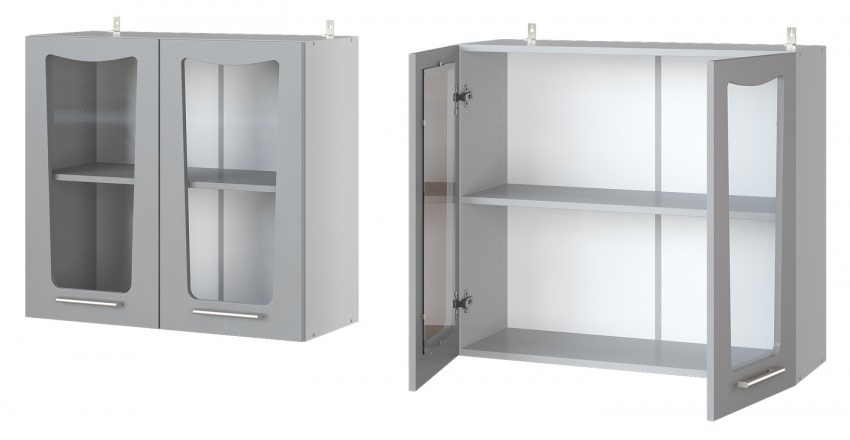 Фото Кухня Парма шкаф навесной АВ-80 от производителя Леко в Нижнегорске по цене 6&nbsp;660 ₽