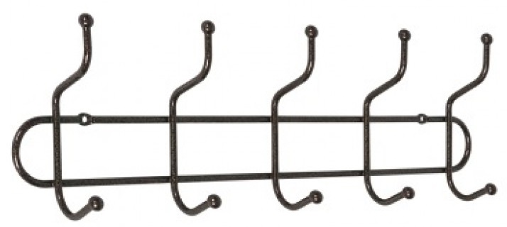 Фото Вешалка настенная Дружба 5 от производителя Завод металлических изделий в Нижнегорске по цене 290 ₽