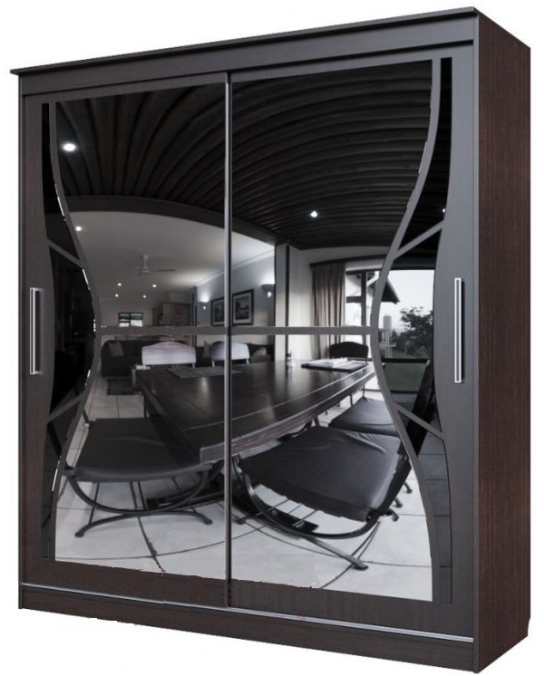 Фото Шкаф-купе №19 Симфония (1,5 - 2 двери) от производителя SV-мебель в Нижнегорске по цене 31 340 ₽