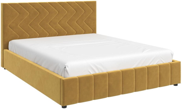 Фото Кровать двуспальная Нельсон (Зигзаг) (СМ 140х200) без основания от производителя Браво-мебель в Нижнегорске по цене 14 330 ₽