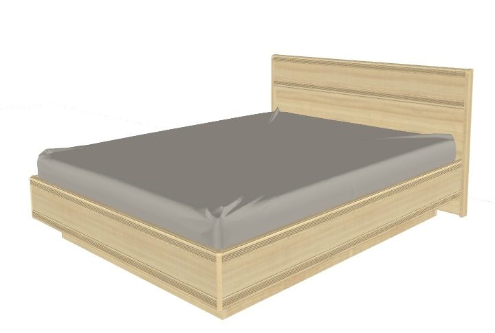 Фото Кровать двуспальная Карина КР-1003 (СМ 160х200) с подъемным механизмом от производителя Лером в Нижнегорске по цене 43 350 ₽