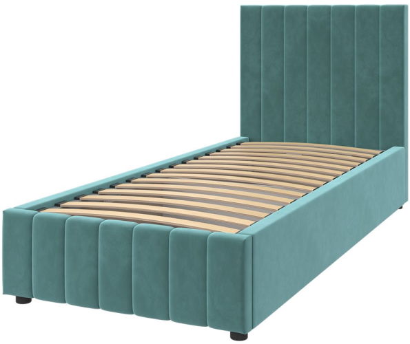 Фото Кровать односпальная Нельсон (Вертикаль) (СМ 90х200) без основания от производителя Браво-мебель в Нижнегорске по цене 12&nbsp;670 ₽