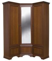 Шкаф угловой каштан