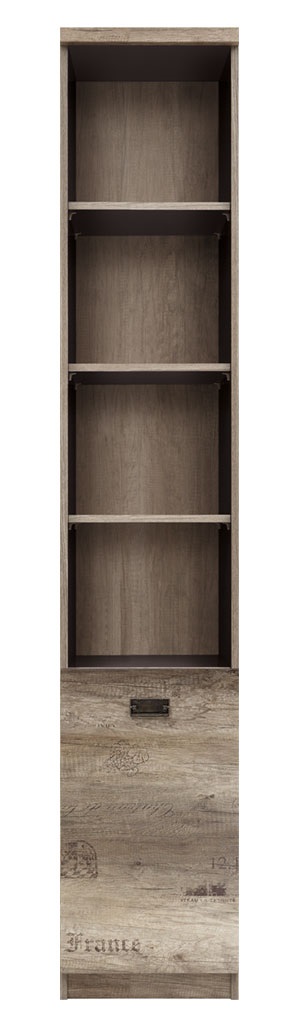 Фото Шкаф Malcolm S325-REG1D/P от производителя Black Red White (БРВ) в Нижнегорске по цене 10 120 ₽