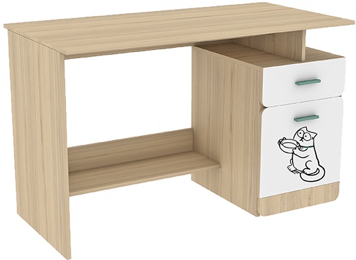 Фото Стол письменный Кот 17 от производителя Аквилон в Нижнегорске по цене 13 920 ₽