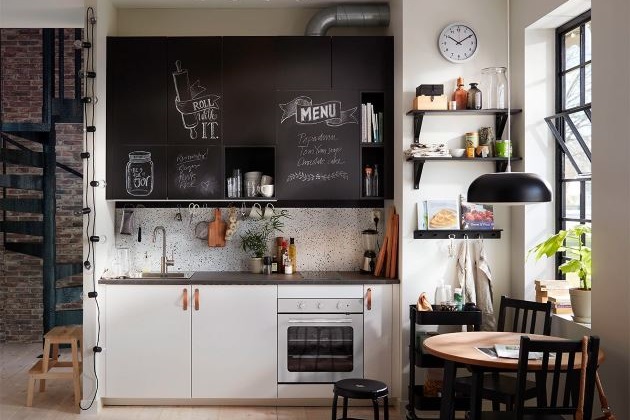 Небольшие кухонные гарнитуры для маленьких кухонь от Планета Комфорта в Нижнегорске