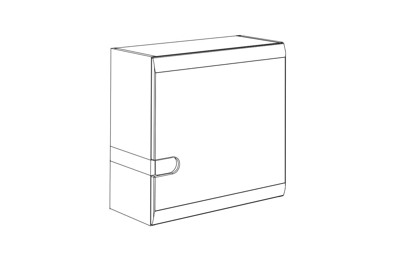 Фото Шкаф навесной 1D/TYP65 Линате (Linate) от производителя Анрэкс в Нижнегорске по цене 9 840 ₽