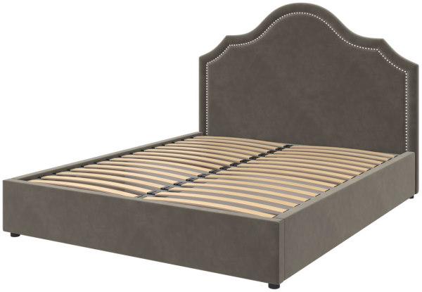 Фото Кровать двуспальная Оливия (СМ 160х200) без основания (Меб-Мар) от производителя Браво-мебель в Нижнегорске по цене 19&nbsp;690 ₽