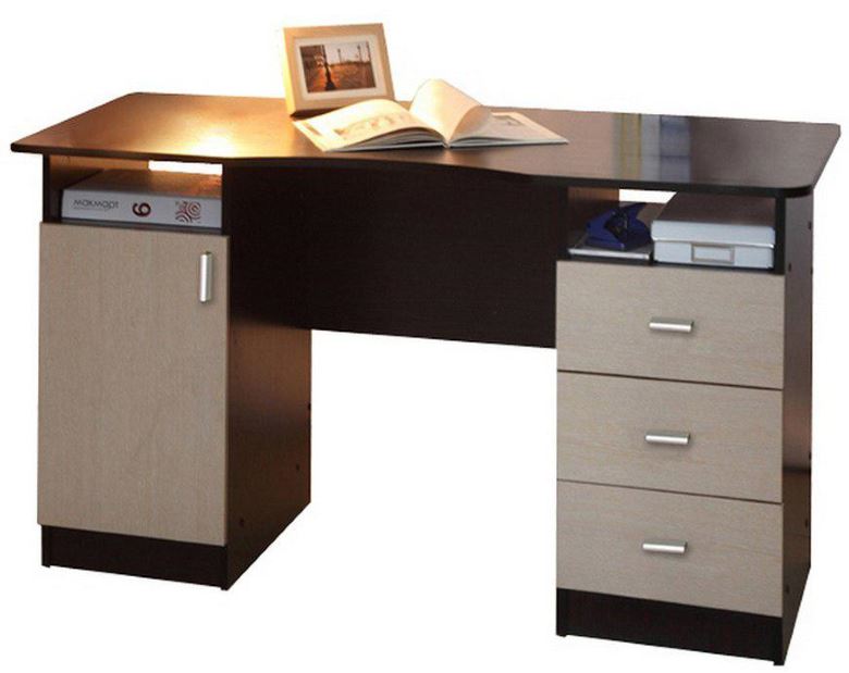 Фото Стол письменный 2-х тумбовый (о) от производителя Олмеко в Нижнегорске по цене 8&nbsp;750 ₽