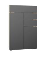 Комод комбинированный Анталия  (дуб сонома-белый софт (Горизонт) ) в Нижнегорске от производителя 