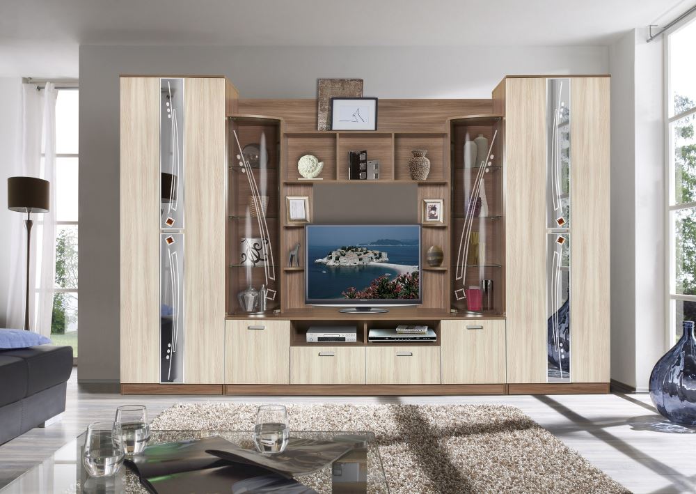 Фото Стенка Мадрид 7 от производителя Мебель Маркет в Нижнегорске по цене 50 950 ₽