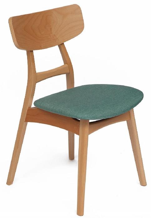 Стул Рон (Ron) ( Обивка стула:ткань, натуральный бук, морская волна (Tetchair) ) Стул Рон (Ron) ( Обивка стула:ткань, натуральный бук, морская волна (Tetchair) )