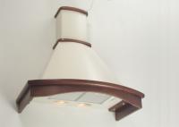 Вытяжка купольная Gretta (M) 90 (900х535хh895(1125)) (Материал Металл/Дерево , Цвет Бежевый/Орех) в Нижнегорске от производителя в интернет магазине Планета Комфорта Вытяжка купольная Gretta (M) 90 (900х535хh895(1125)) (Материал Металл/Дерево , Цвет Бежевый/Орех) в Нижнегорске от производителя