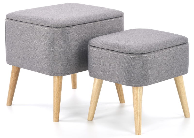 Фото Комплект Halmar Pula (2 пуфа) от производителя Halmar  в Нижнегорске по цене 13&nbsp;770 ₽