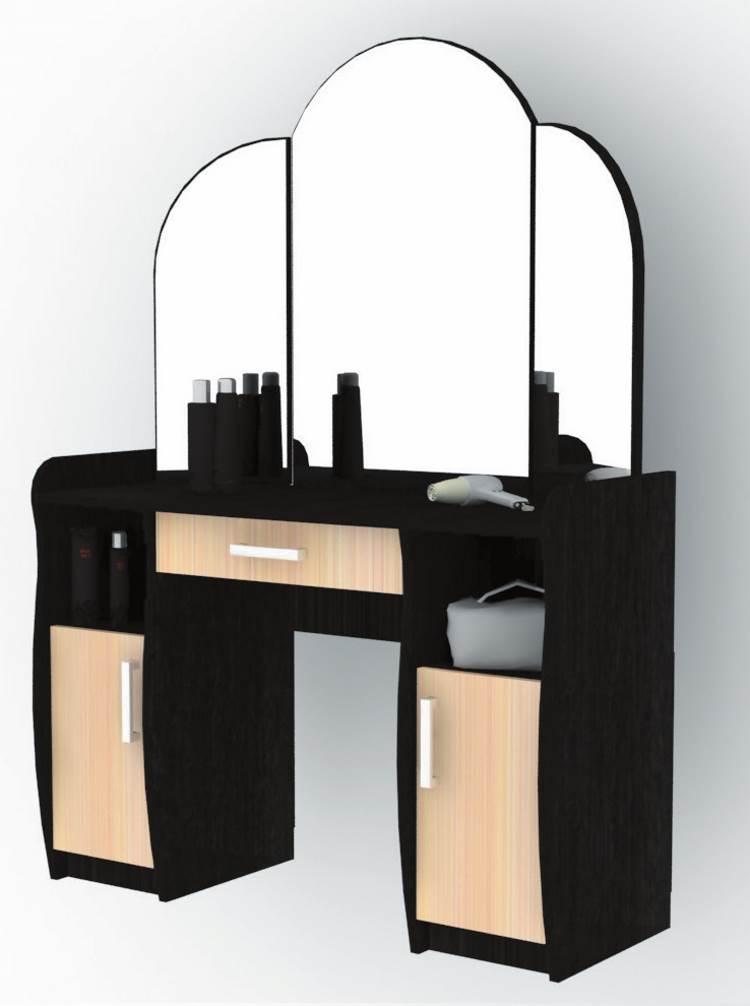 Фото Стол трюмо с зеркалом Галант-2  от производителя Пирамида в Нижнегорске по цене 9&nbsp;510 ₽