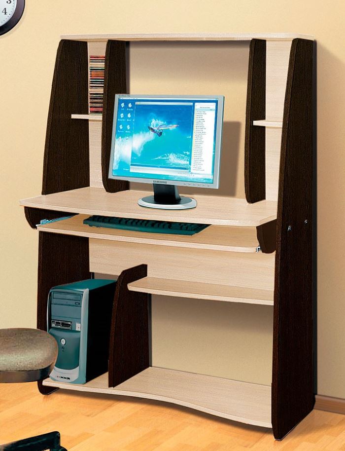 Фото Стол компьютерный СК 3  от производителя Фант-мебель в Нижнегорске по цене 6 020 ₽