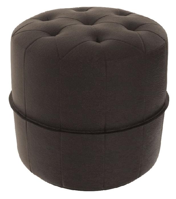 Пуф Круглый (кожзам, сантекс венге (SV-мебель) )