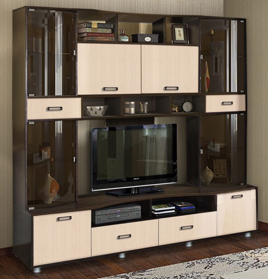 Фото Гостиная Аллегро вар.№4 ЛДСП от производителя Диал в Нижнегорске по цене 21&nbsp;710 ₽