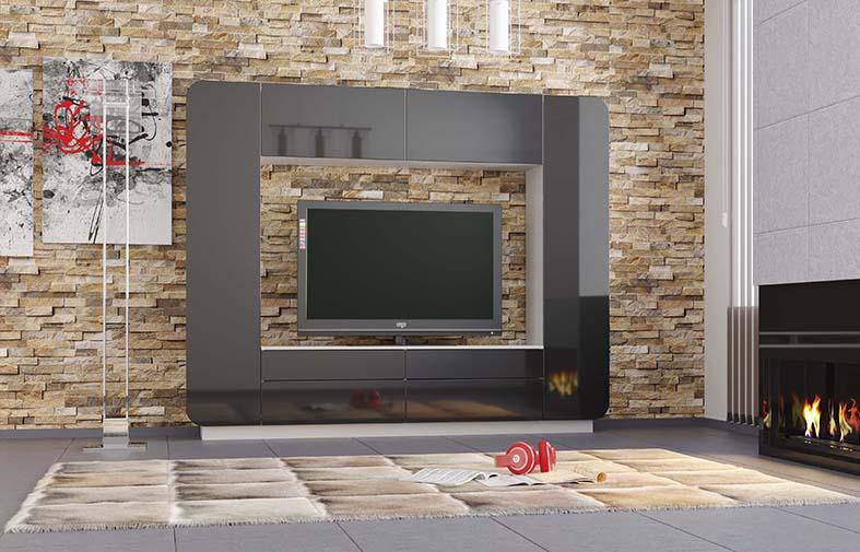 Фото Стенка Лаванда-2 от производителя Олмеко в Нижнегорске по цене 31&nbsp;570 ₽