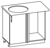 Фото tumby-pod-moyku-na-kukhnyu кухня селена к-80 (к-56) стол-мойка угловая 1000 левая производитель Ставрополь Мебель