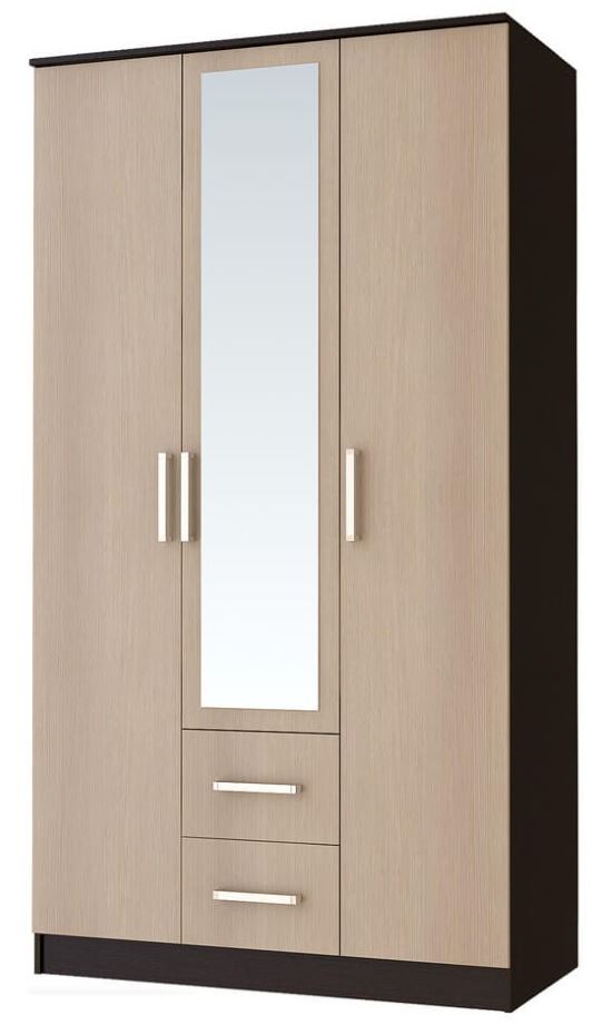 Фото Шкаф Фиеста (120) трехдверный от производителя БТС  в Нижнегорске по цене 13 360 ₽