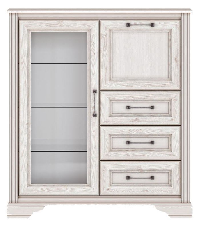 Фото Тумба Stylius B169-KOM1W1B3S (с подсветкой) от производителя Black Red White (БРВ) в Нижнегорске по цене 37 910 ₽