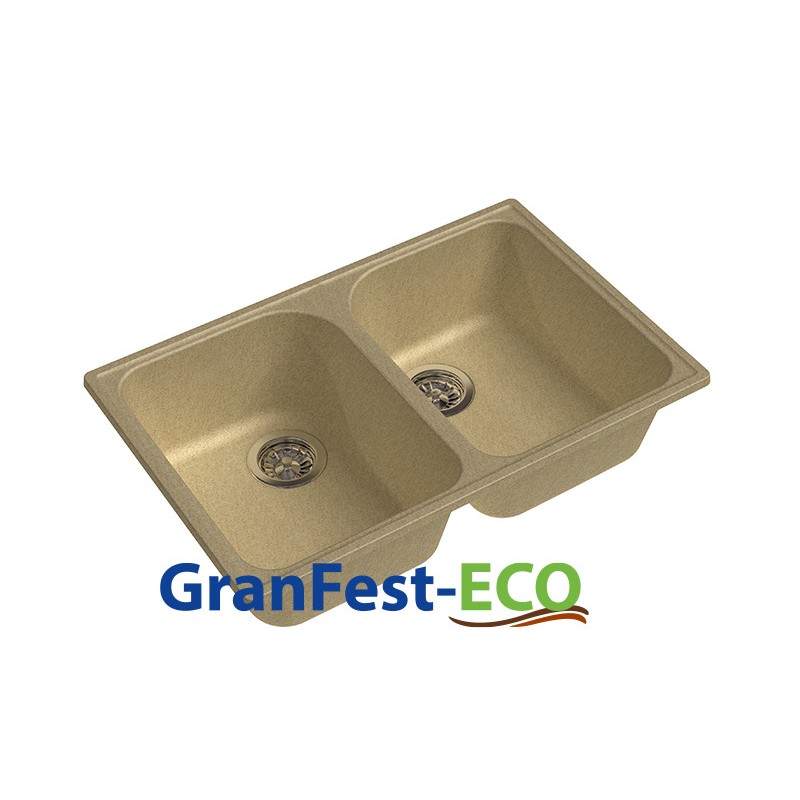 Фото Мойка Granfest eco-15 (ГР 740х480хh200) (шир.ящ.min 720) без сифона от производителя Granfest в Нижнегорске по цене 4 750 ₽