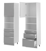 Фото penaly-dlya-kukhni кухня аляска пенал п-63 производитель Леко